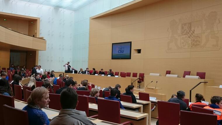 Plenarsaal Bayerischer Landtag