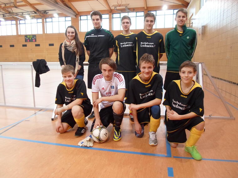 Gruppenfoto Fußballmannschaft