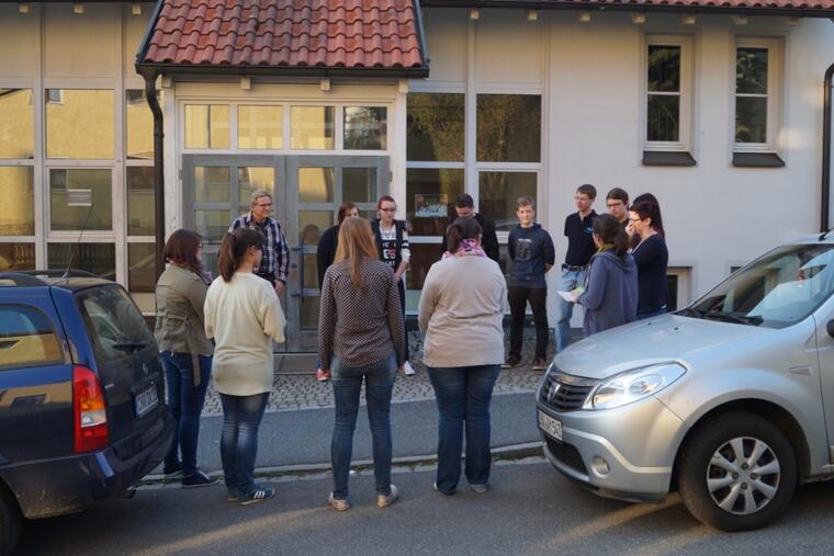 Spiritueller Einstieg im Freien